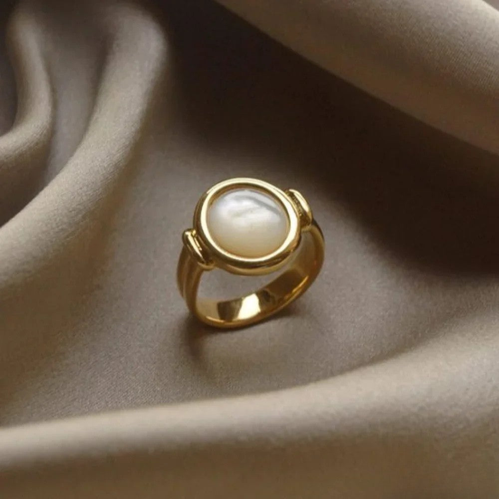 Kerstin | Eleganter Ring aus Perlen
