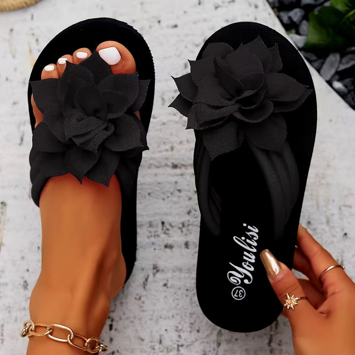 Rose | Elegante Blumensandalen