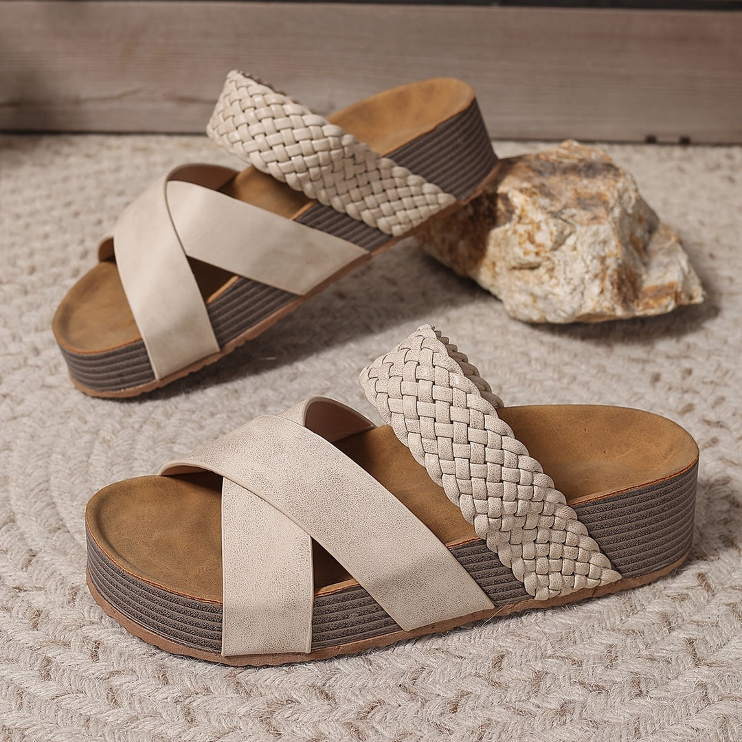 Elisabeth | Elegante geflochtene Sandalen