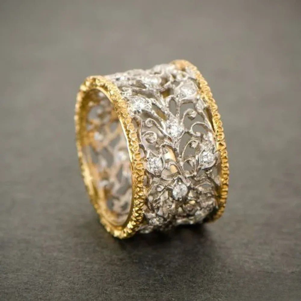 Larissa | Retro Zirkonia Ivy Ring