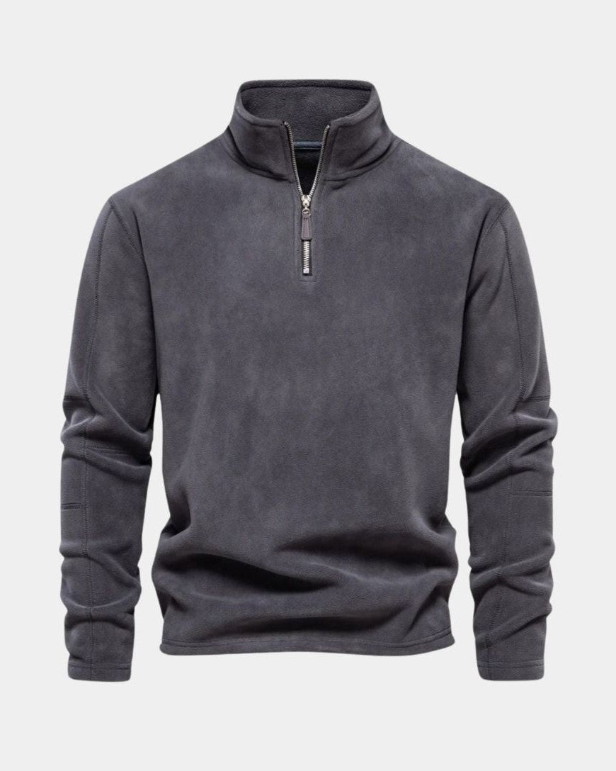 Ottmar | Beiger Troyer-Pullover