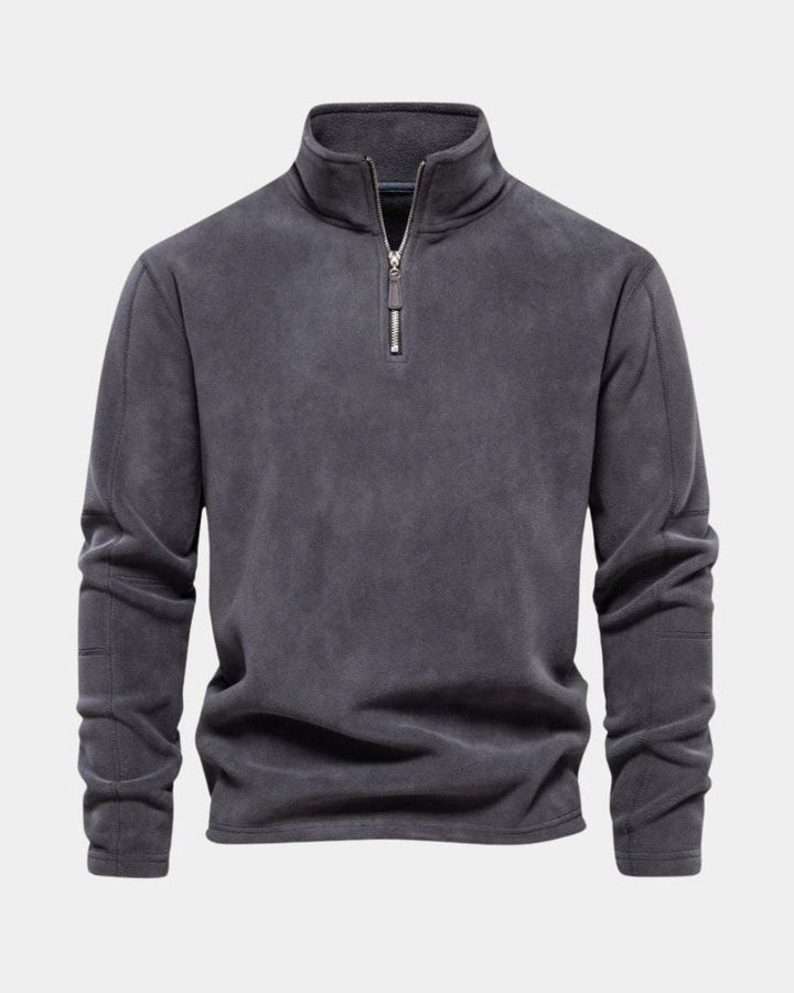 Ottmar | Beiger Troyer-Pullover