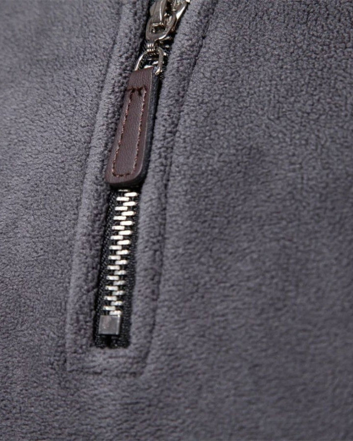 Ottmar | Beiger Troyer-Pullover