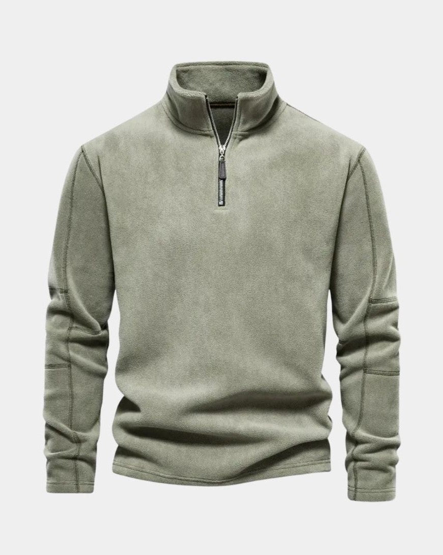 Ottmar | Beiger Troyer-Pullover