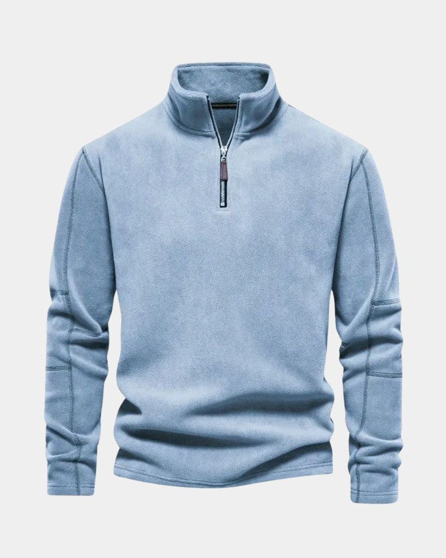 Ottmar | Beiger Troyer-Pullover