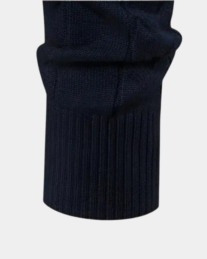 Dietmar | Gemusterter Troyer-Pullover