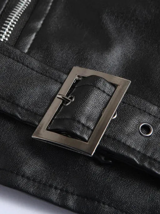 Felix | Schwarze Bikerjacke