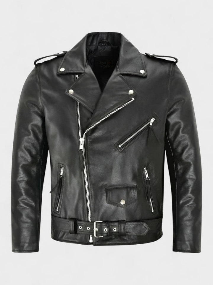 Felix | Schwarze Bikerjacke