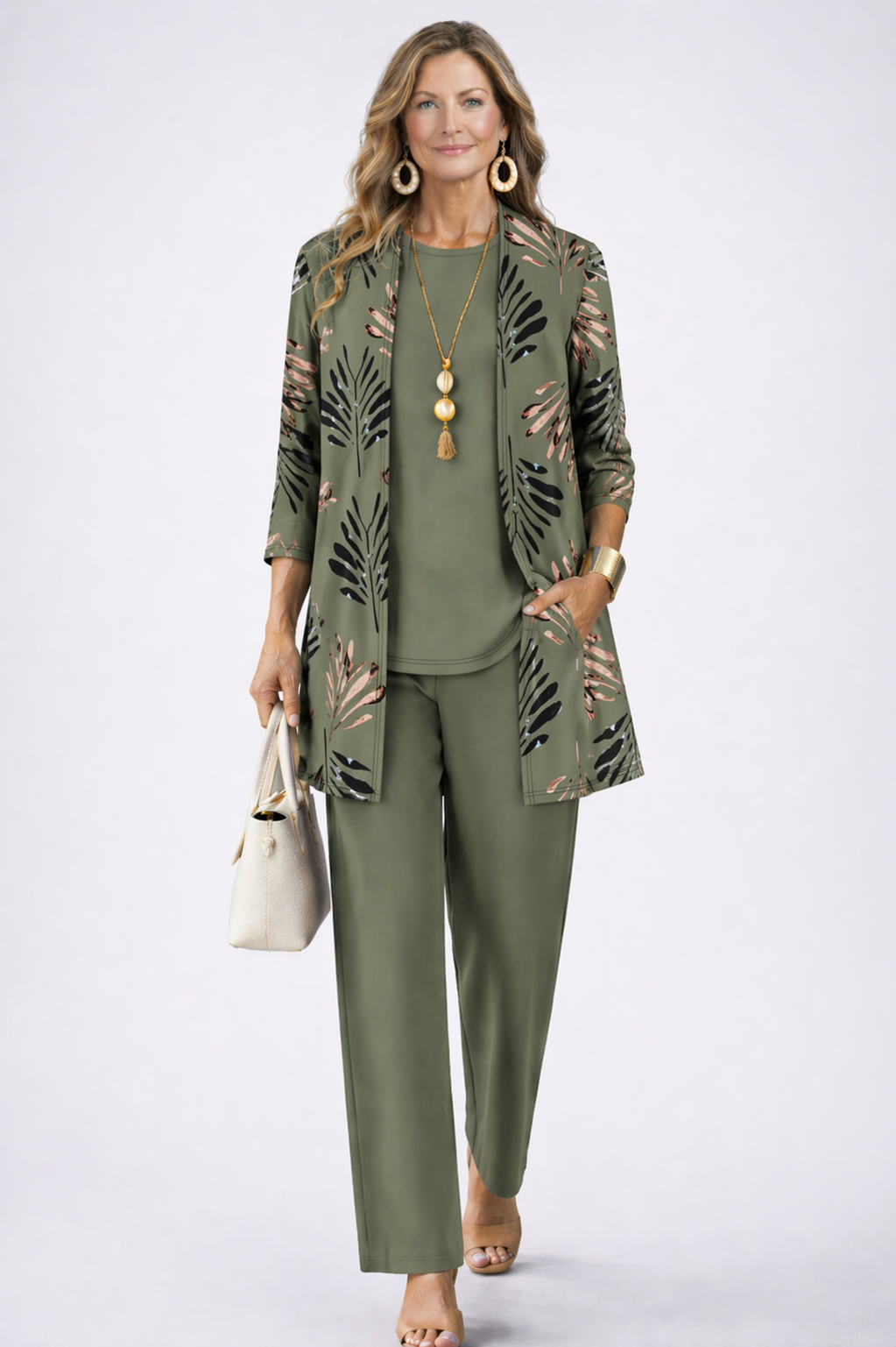 Adelheid | Elegantes dreiteiliges Damenset