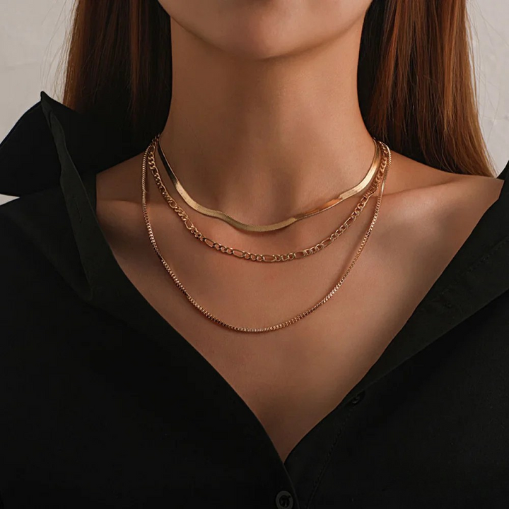 Alma | Vintage 3-teilige Schichtkette