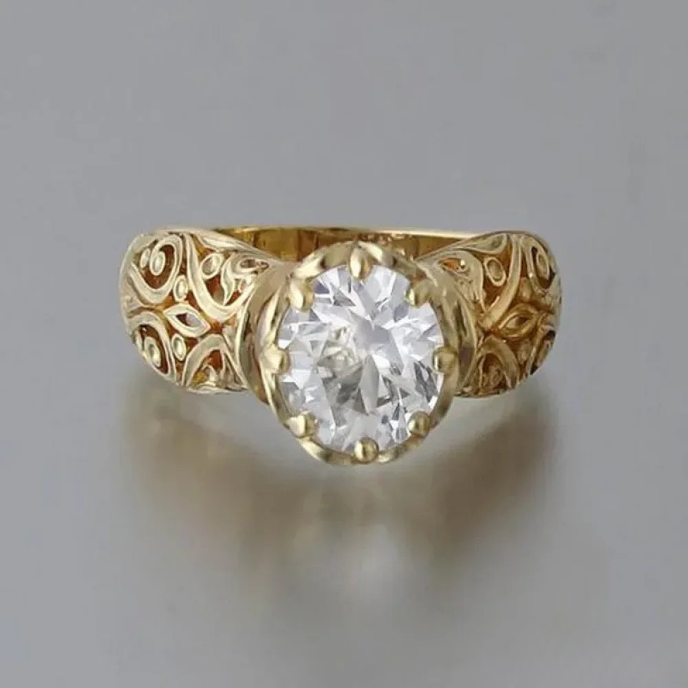 Bianca | Eleganter Ring mit weißem
