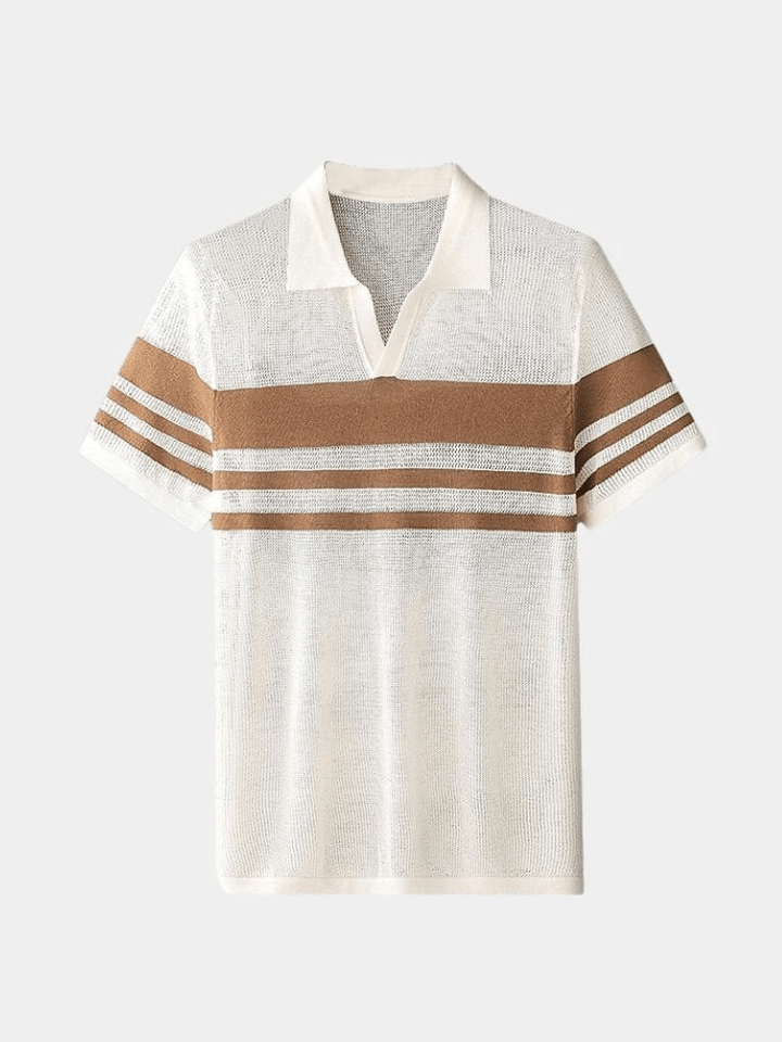 Berthold | Farbblock-Poloshirt