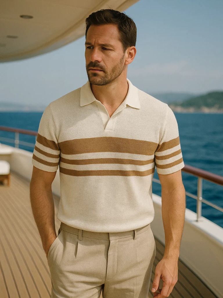 Berthold | Farbblock-Poloshirt