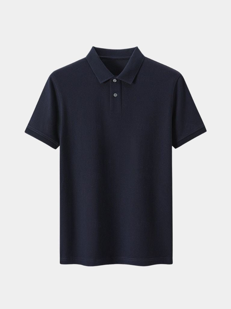 Arne | Klassisches hellgraues Poloshirt