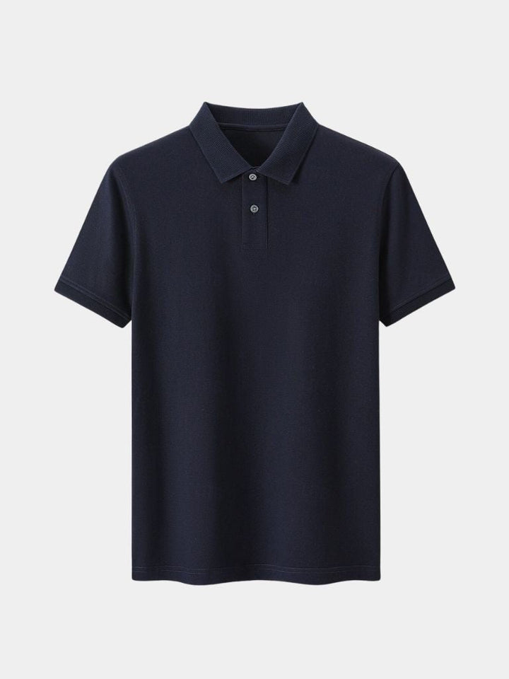 Arne | Klassisches hellgraues Poloshirt