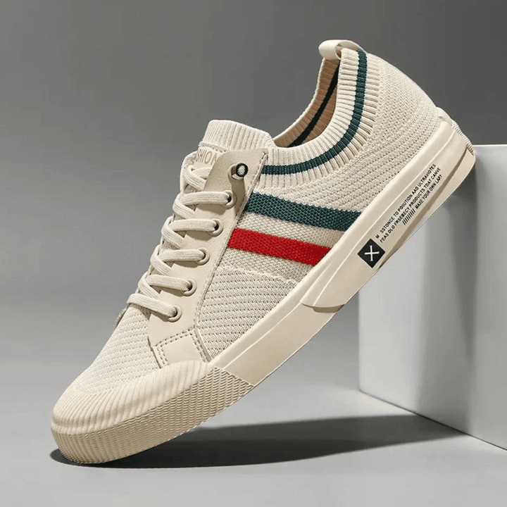 Martin | Gestreifte Strick-Sneaker