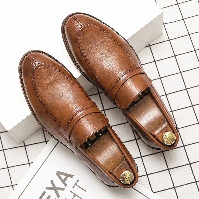 Valentin | Elegante Loafer in Lederoptik