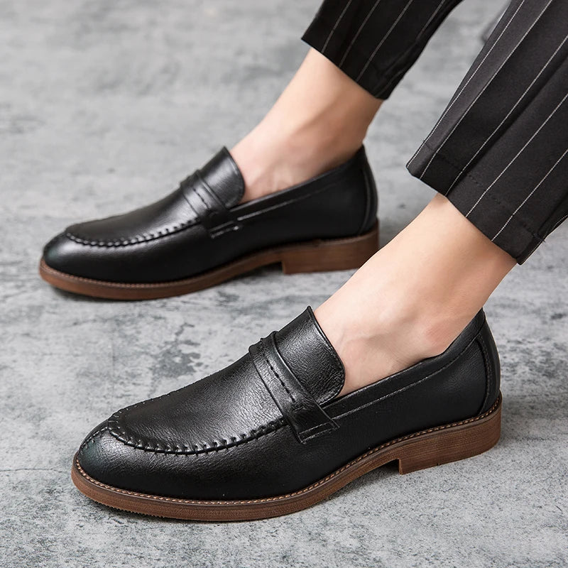 Valentin | Elegante Loafer in Lederoptik