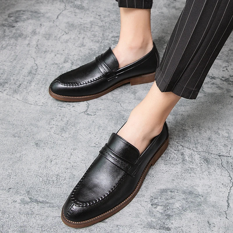 Valentin | Elegante Loafer in Lederoptik