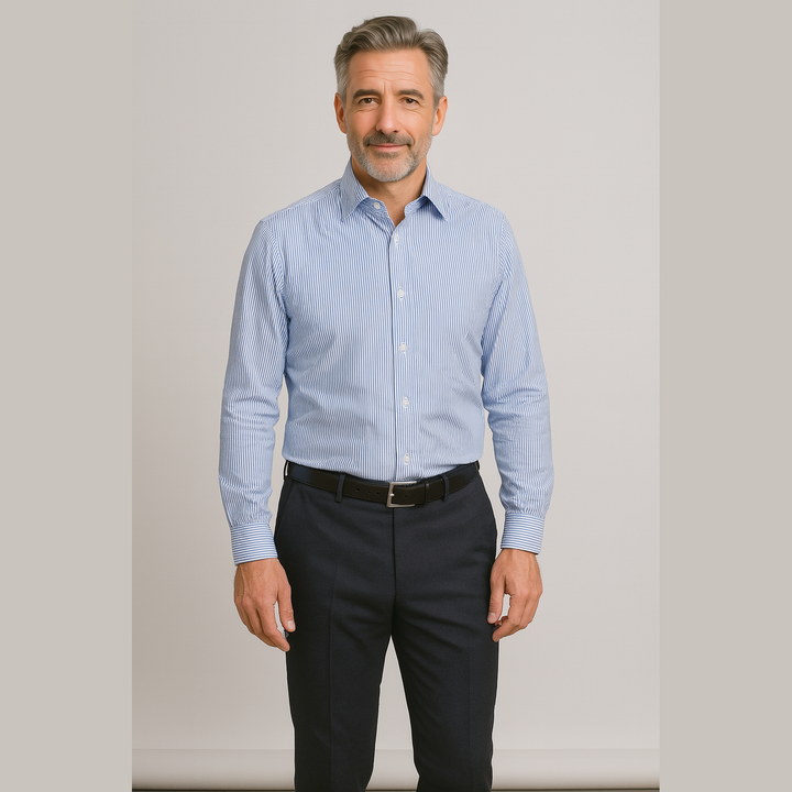 Hermann | Hellblaues Businesshemd