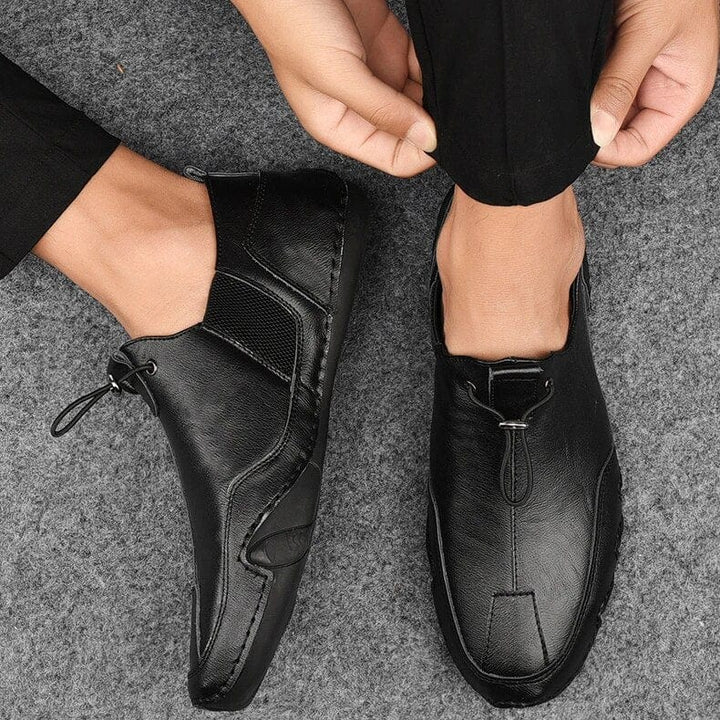 Vinzenz | Cremefarbene Slipper