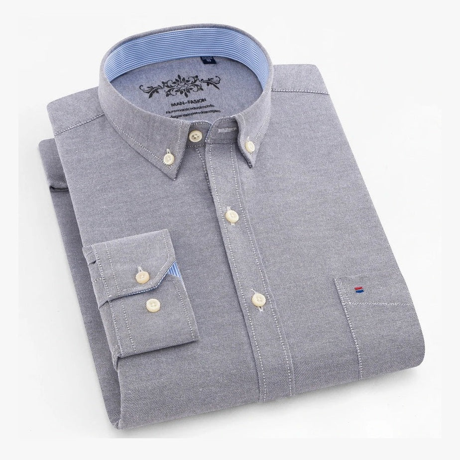 Armin | Mintgrünes Button-down-Hemd