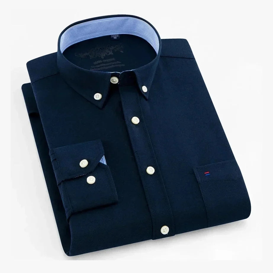 Armin | Mintgrünes Button-down-Hemd