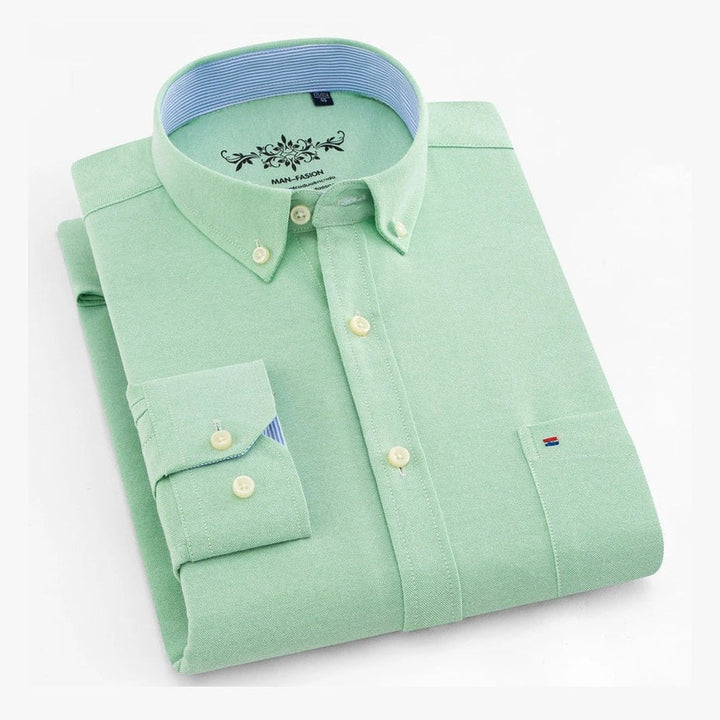 Armin | Mintgrünes Button-down-Hemd