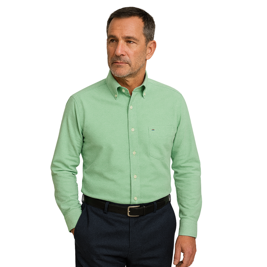Armin | Mintgrünes Button-down-Hemd