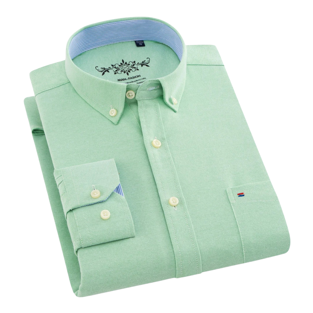 Armin | Mintgrünes Button-down-Hemd