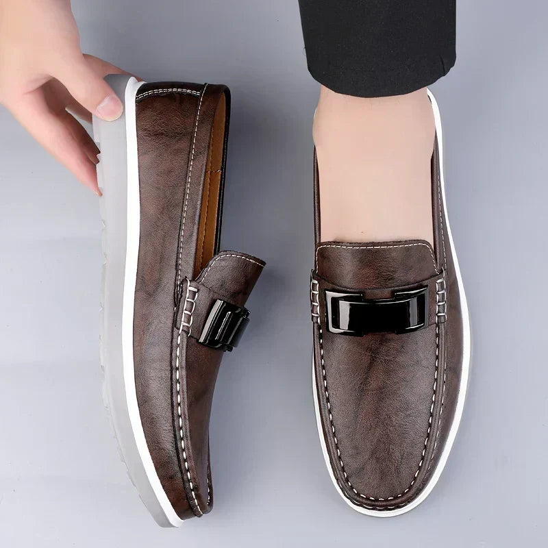 Harald | Elegante Loafer in Lederoptik