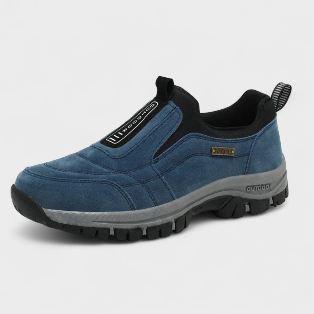 Justus | Blaue Freizeit-Slipper