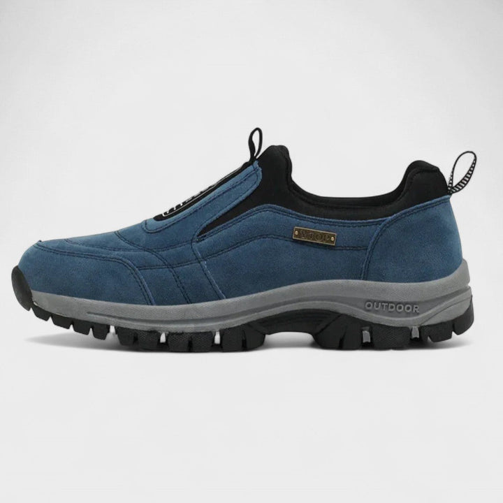 Justus | Blaue Freizeit-Slipper