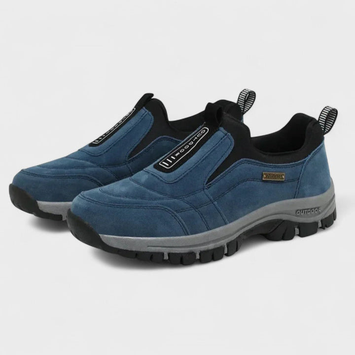 Justus | Blaue Freizeit-Slipper