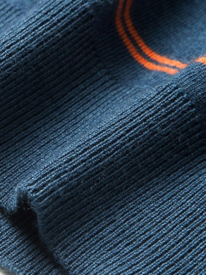 Friedrich | Gestreiftes Langarm-Poloshirt