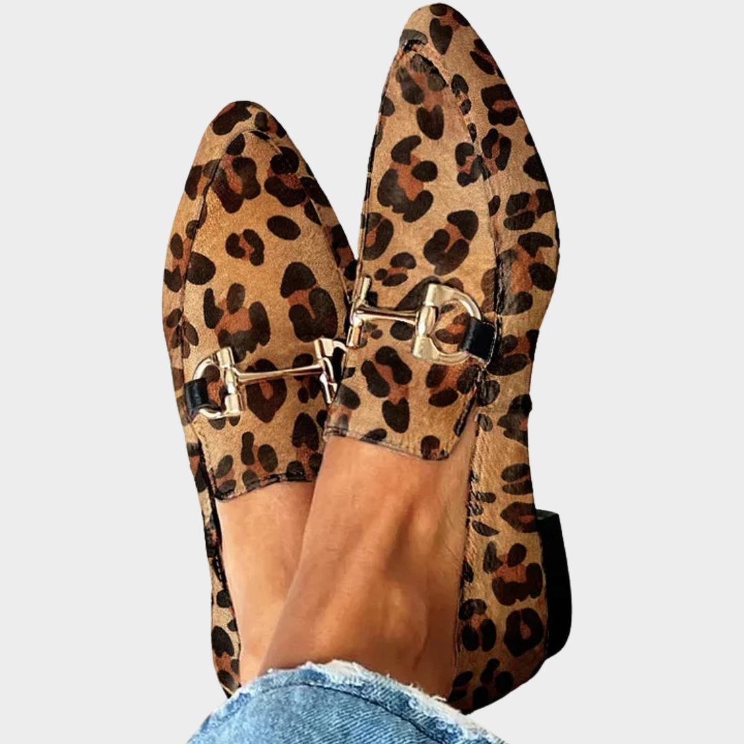 Rieke | Elegante Leoparden-Loafer
