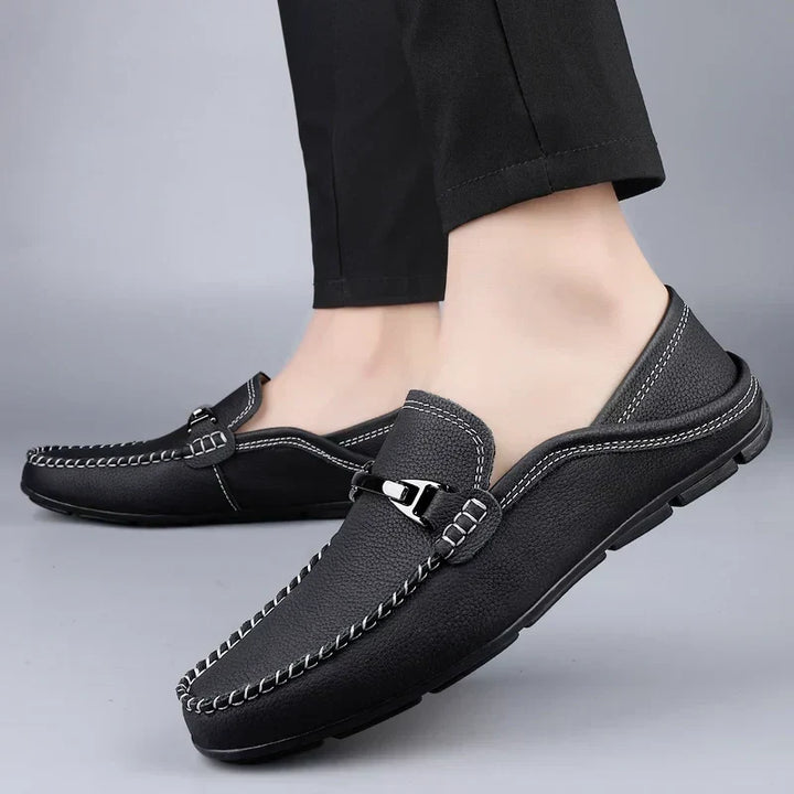 Hubert | Elegante Loafer in Lederoptik