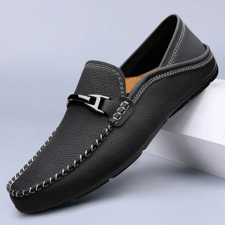 Hubert | Elegante Loafer in Lederoptik