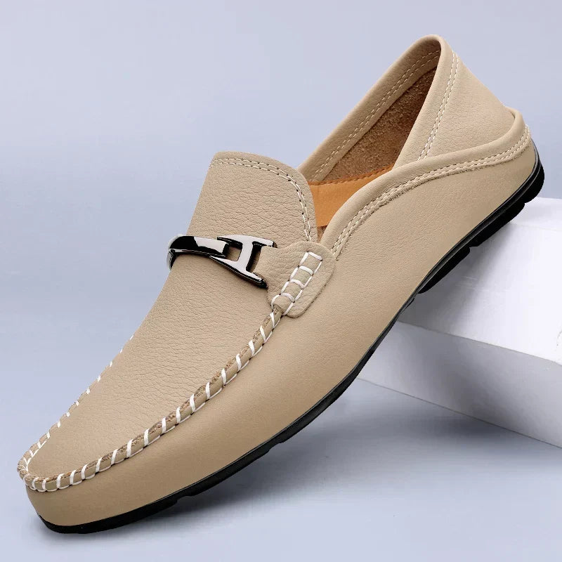 Hubert | Elegante Loafer in Lederoptik