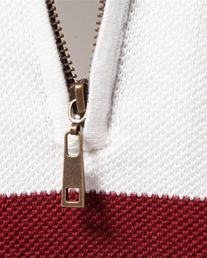 Frank | Farbblock-Troyer-Pullover