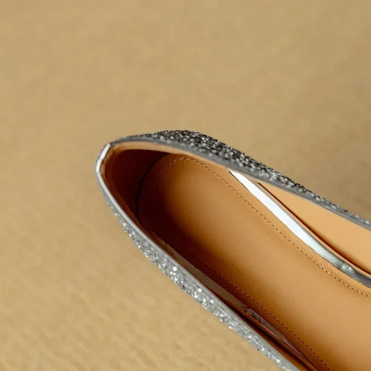 Theresa – Glitzer-Pumps