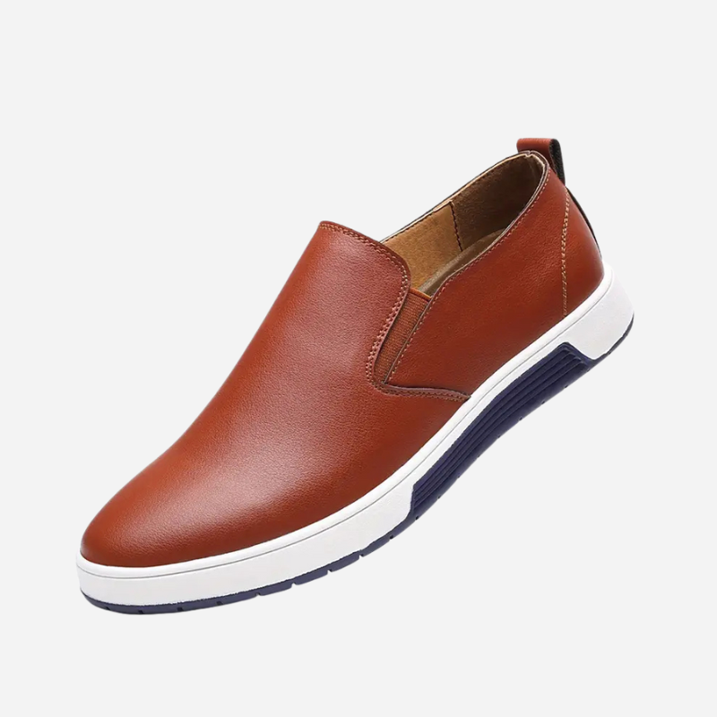 Ulrich | Schwarze Freizeit-Slipper