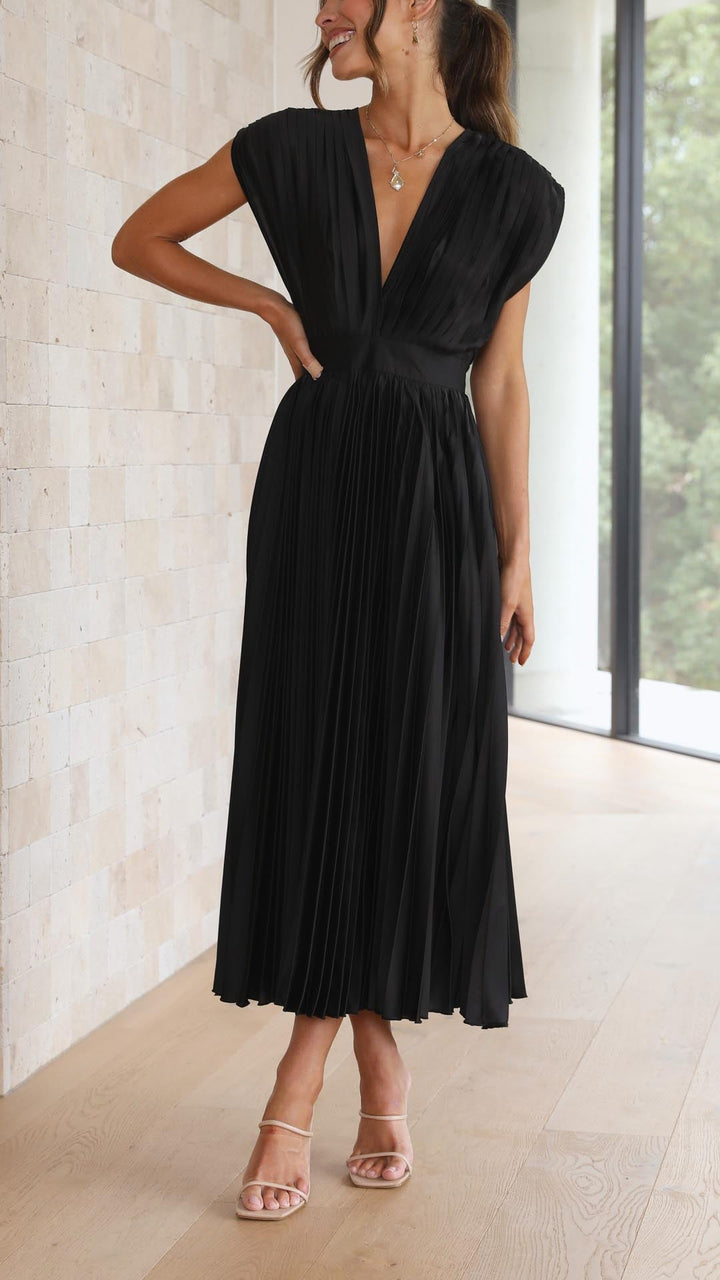 Sina | Kleid plissé elegant