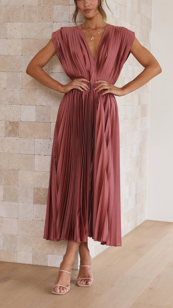 Sina | Kleid plissé elegant