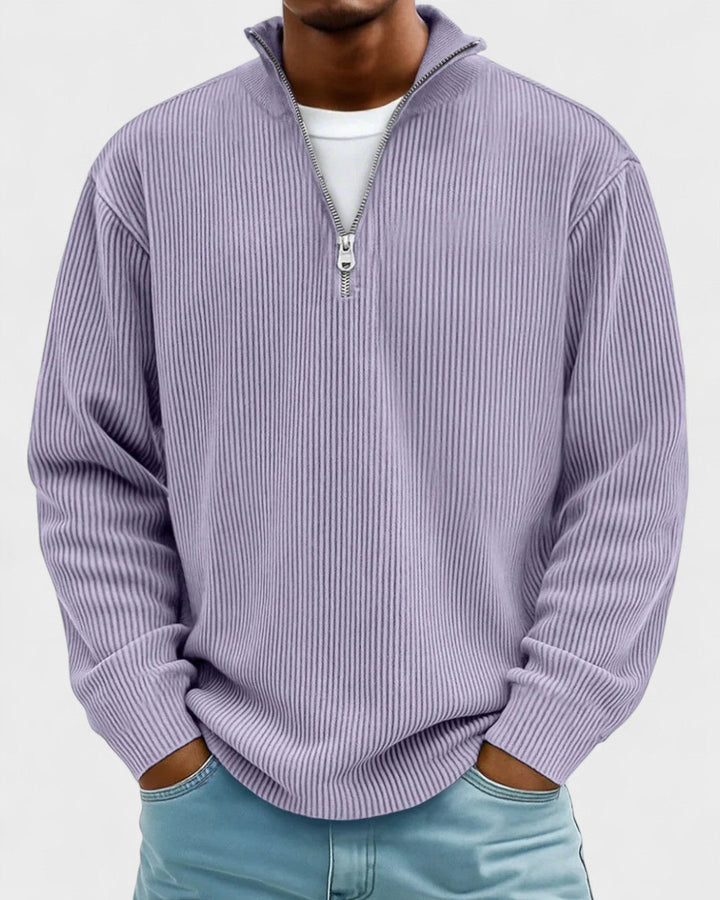 Erwin | Bordeauxroter Troyer-Pullover