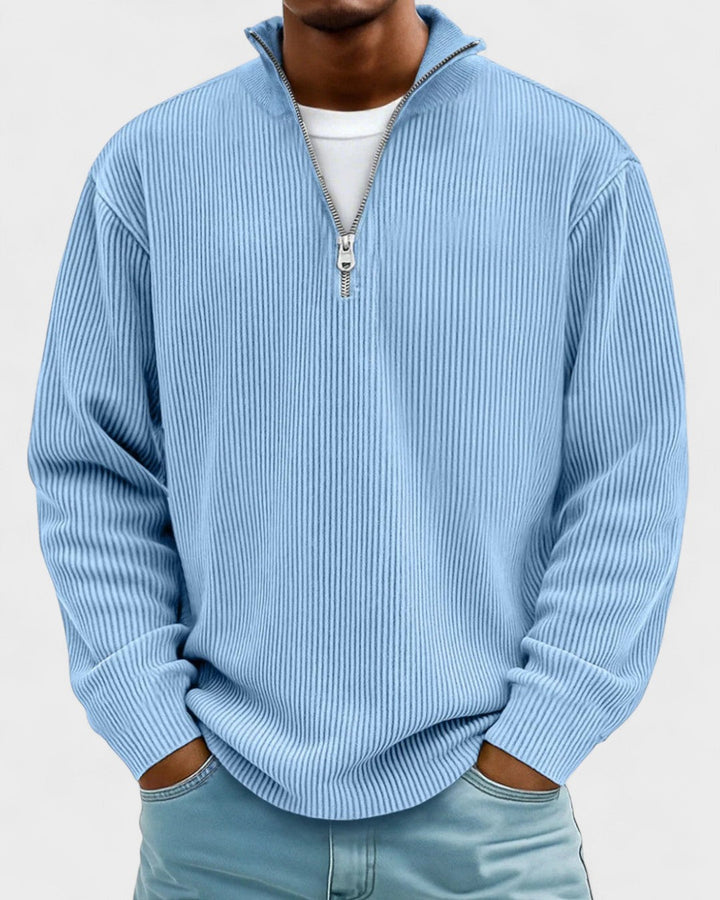 Erwin | Bordeauxroter Troyer-Pullover
