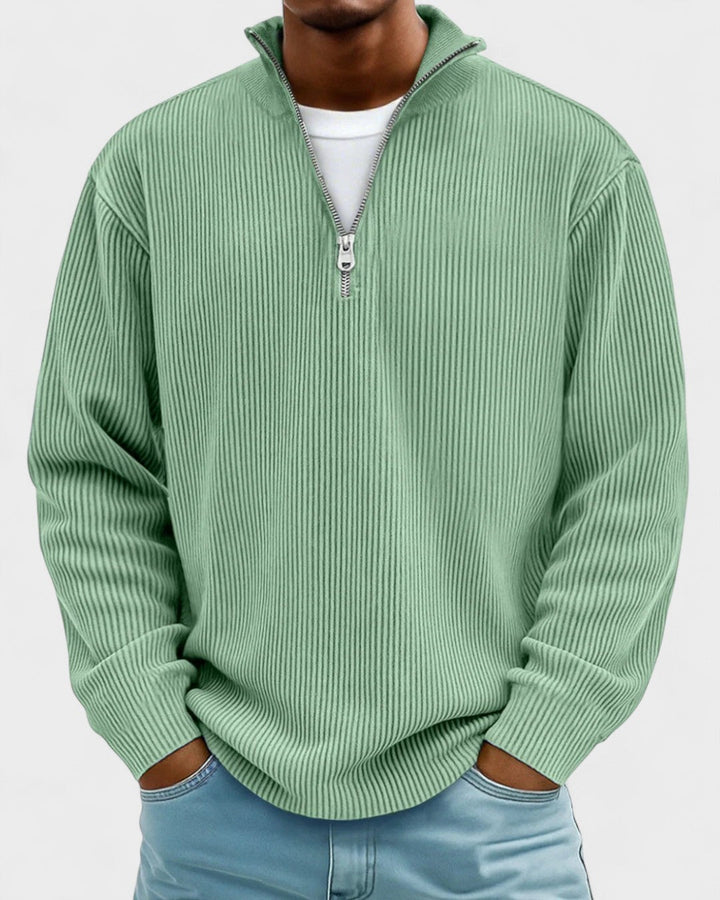 Erwin | Bordeauxroter Troyer-Pullover