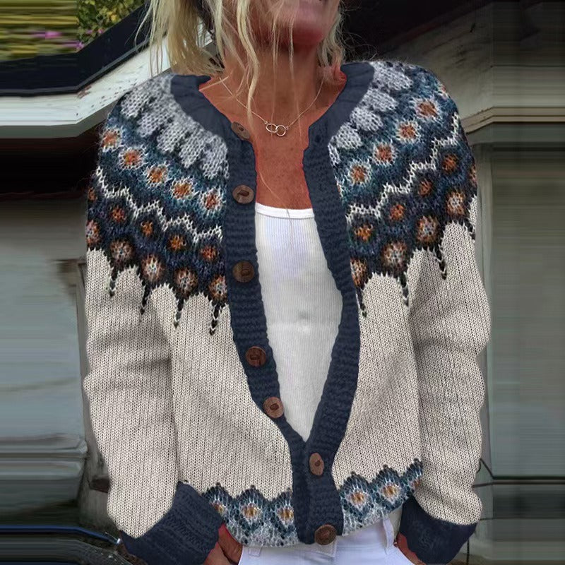 Gerda | Strickjacke im isländischen Vintage-Stil