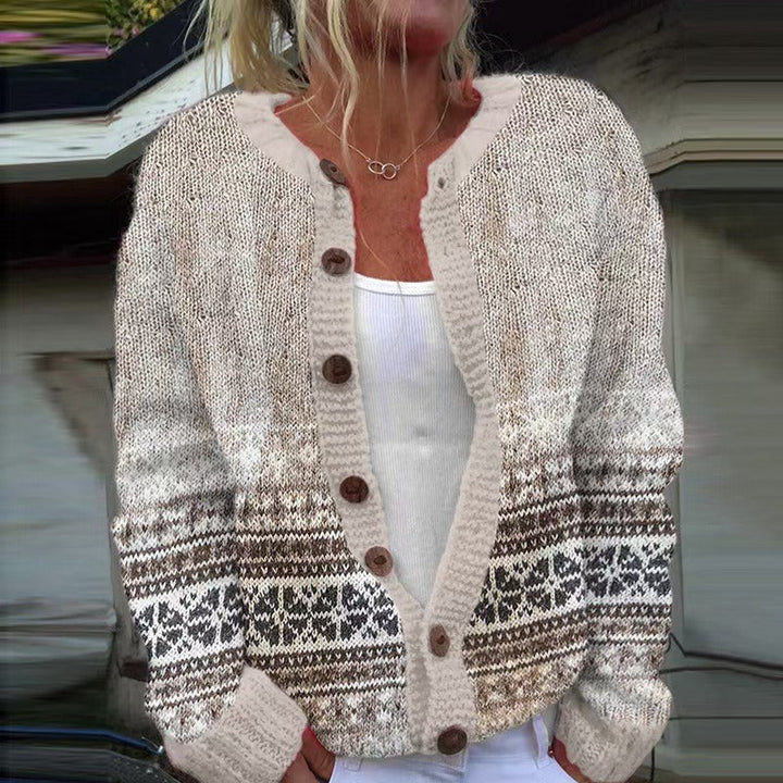 Inge | Strickjacke im isländischen Vintage-Stil