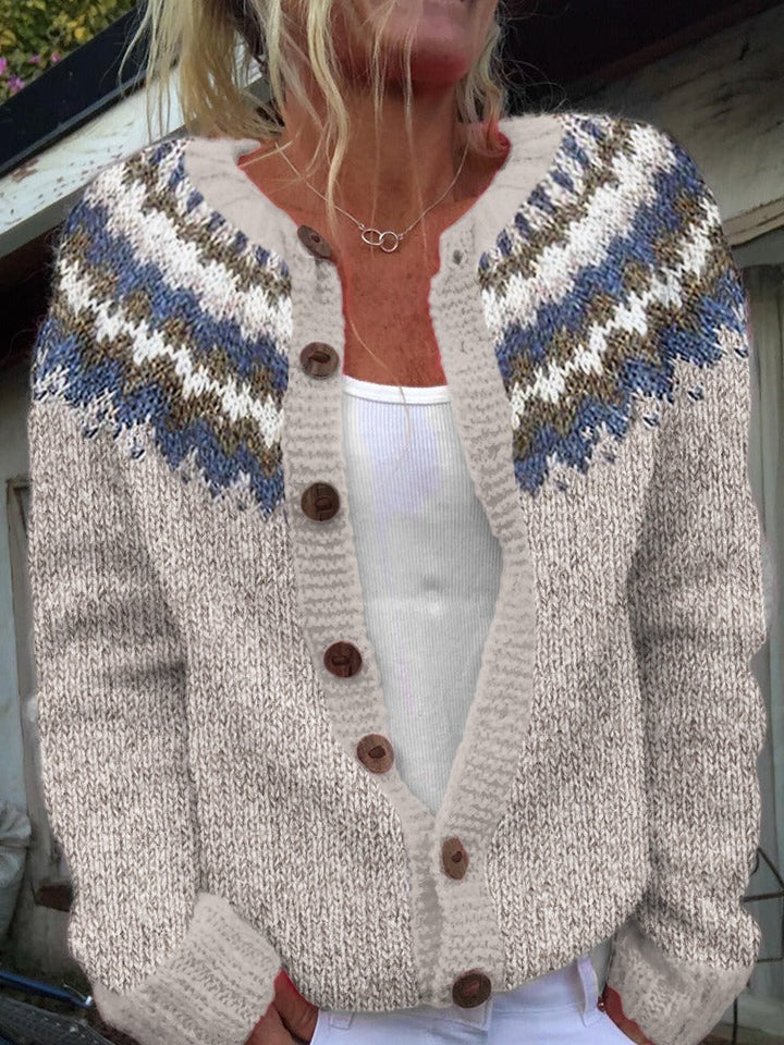 Marlene | Strickjacke im isländischen Vintage-Stil